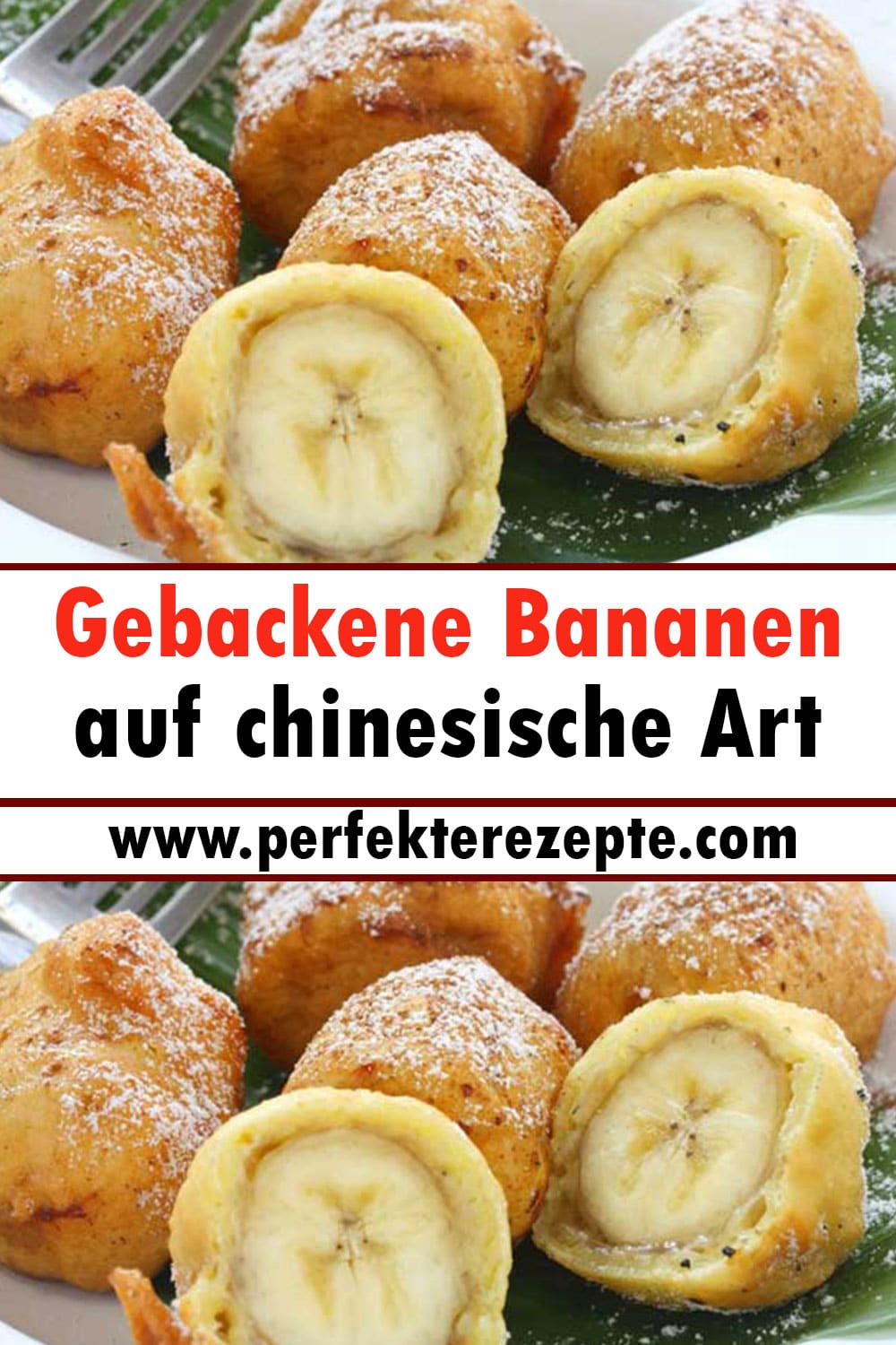 Gebackene Bananen Rezept auf chinesische Art