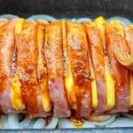 Geschichtetes Fleisch mit Kase Rezept, Superzart!