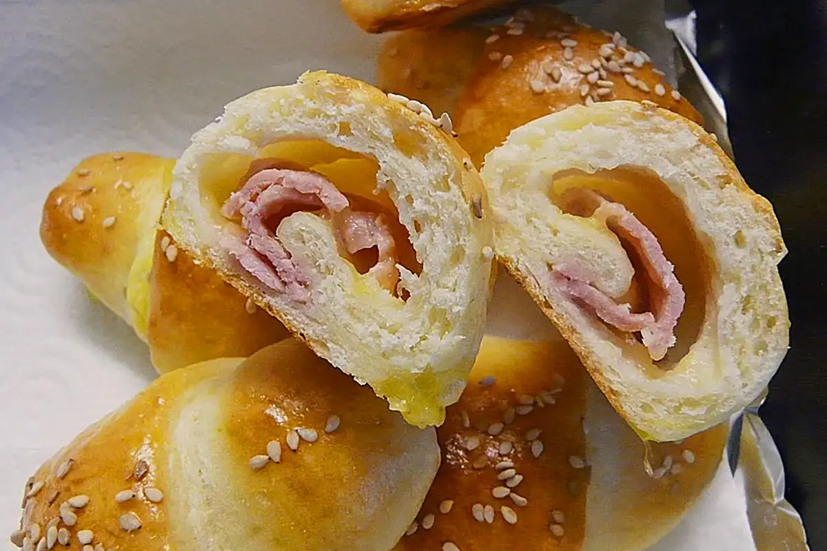 Gouda Hörnchen Mit Schinken Rezept