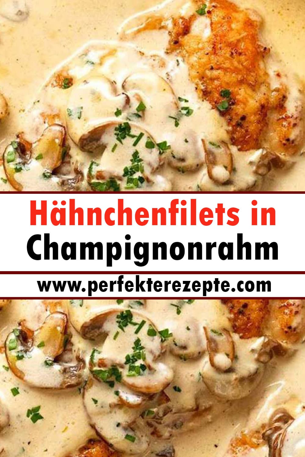 Hähnchenfilets in Champignonrahm Rezept