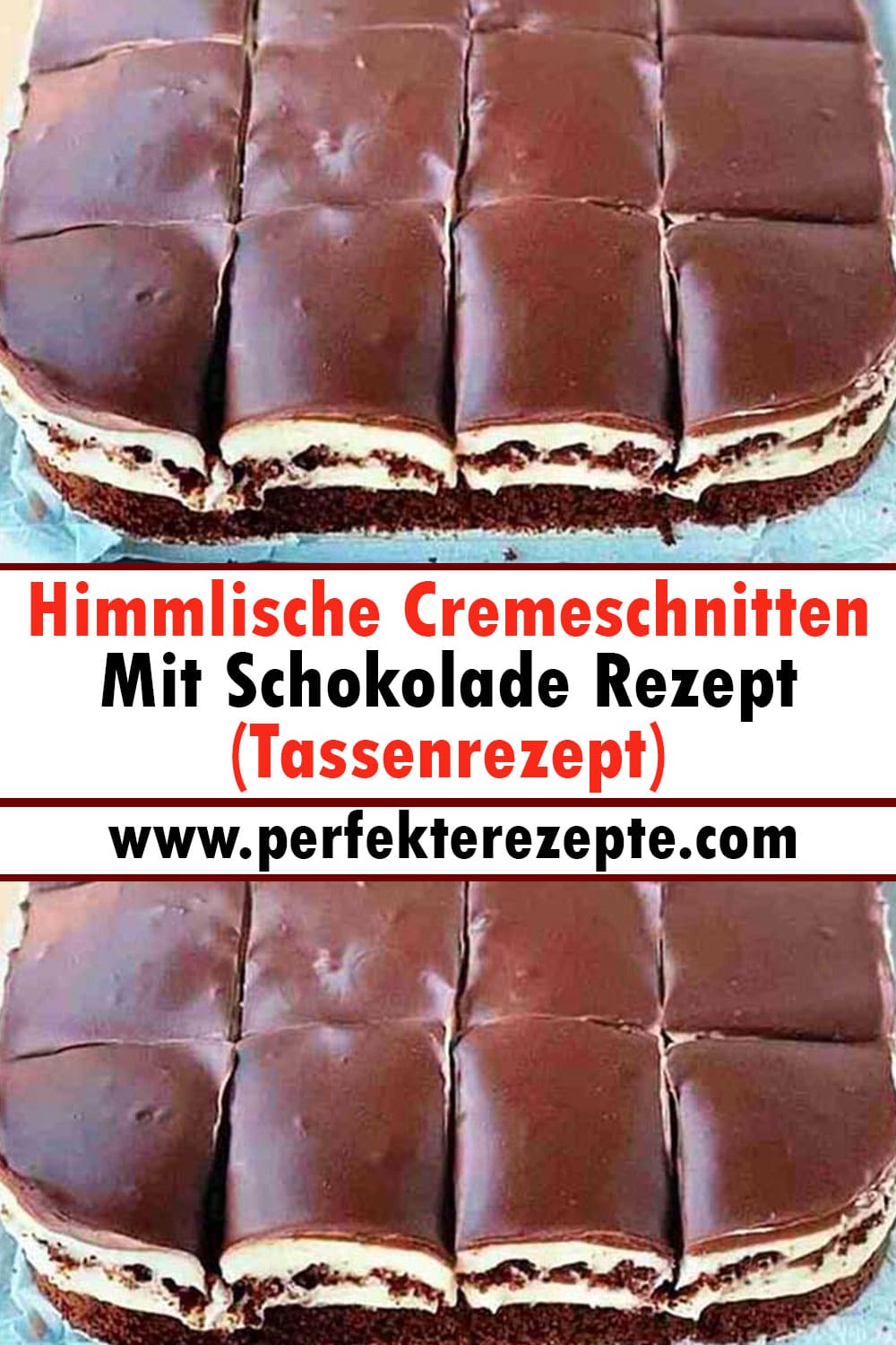 Himmlische Cremeschnitten Mit Schokolade Rezept (Tassenrezept)