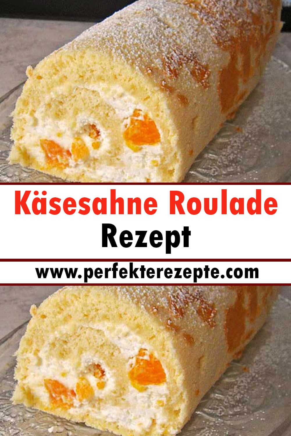 Käsesahne Roulade Rezept