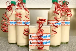 Kinderriegel Likör Rezept, sehr lange haltbar !