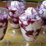 Leckere heidelbeer-Mascarpone Dessert Rezept