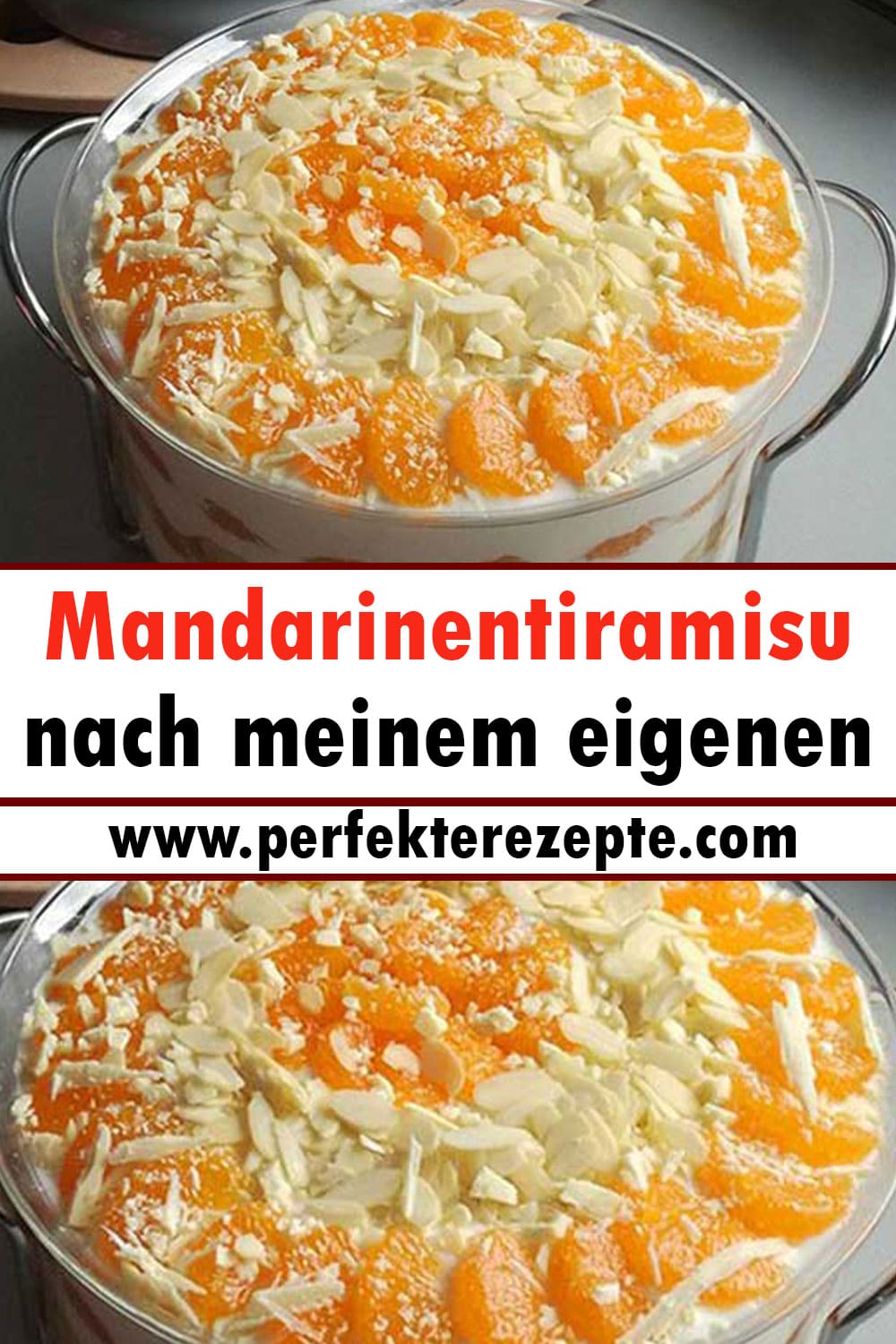 Mandarinentiramisu nach meinem eigenen Rezept