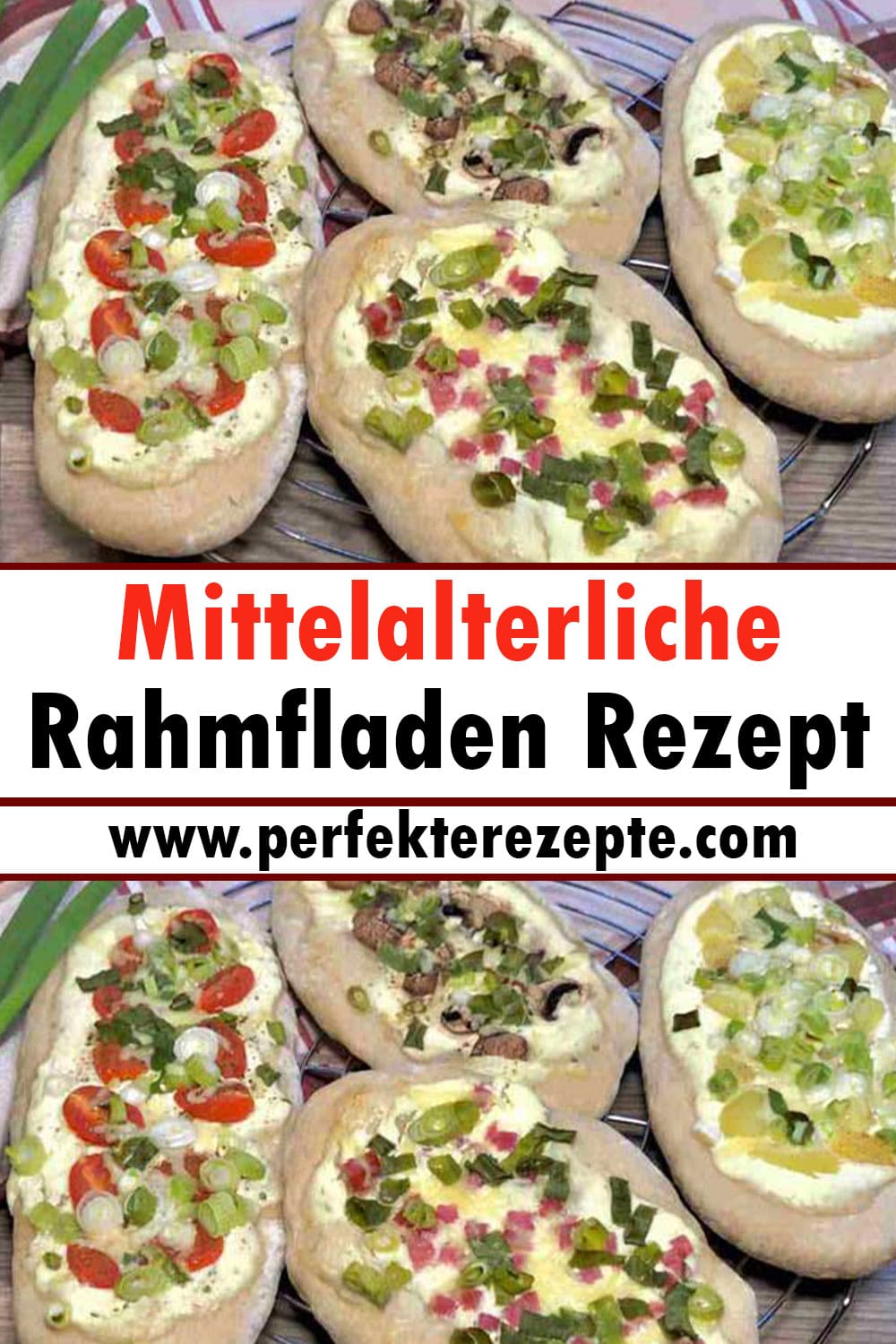 Mittelalterliche Rahmfladen Rezept