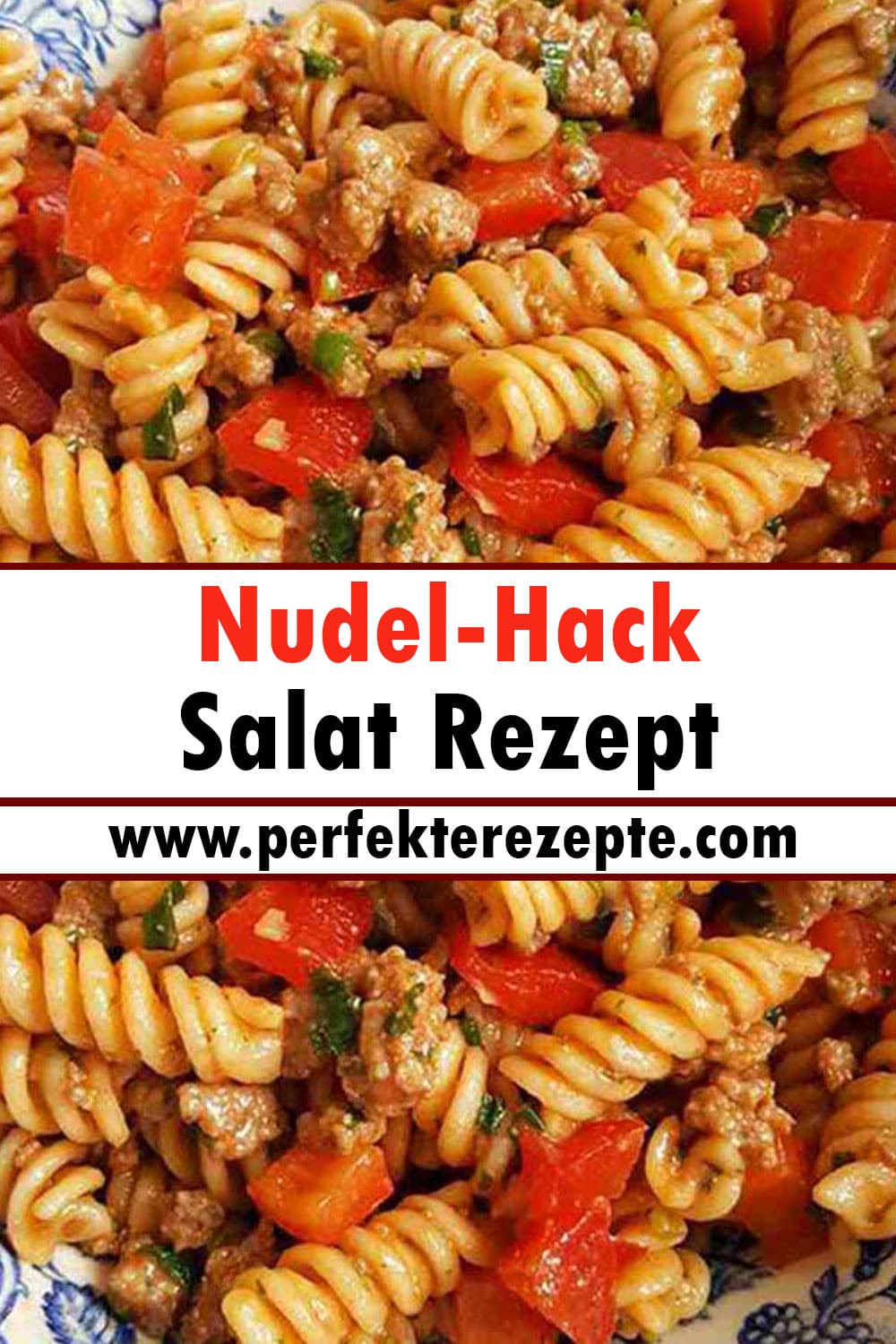 Nudel-Hack-Salat Rezept