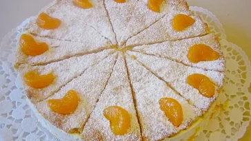 Quark-Sahne-Torte mit Mandarinen Rezept