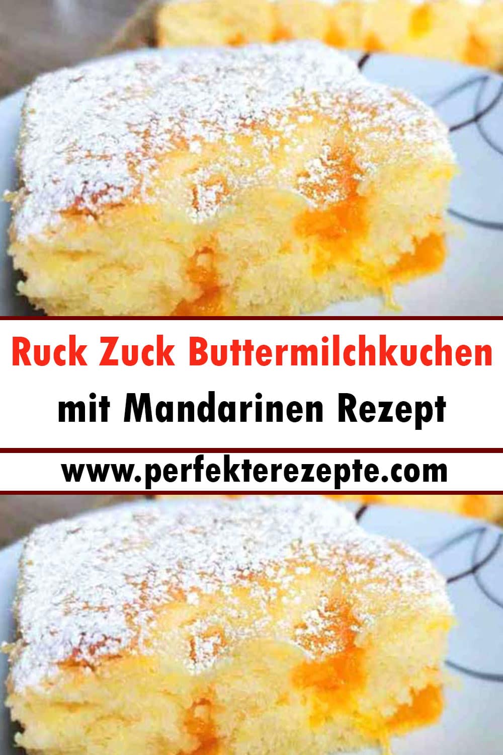 Ruck Zuck Buttermilchkuchen mit Mandarinen Rezept - Schnelle und ...