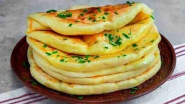 Ruck Zuck Knoblauchfladen ohne Hefe Rezept
