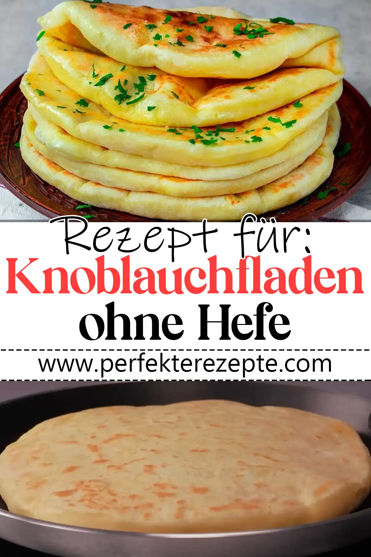 Ruck Zuck Knoblauchfladen ohne Hefe Rezept