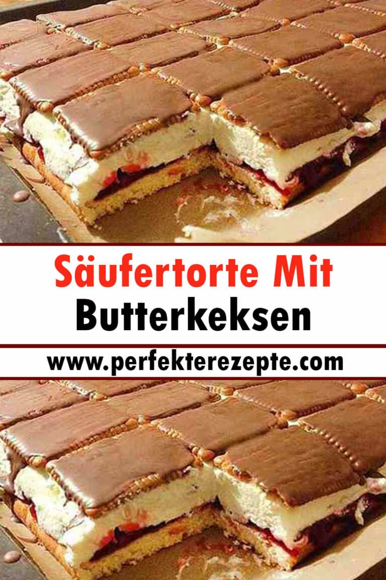 Säufertorte Mit Butterkeksen Rezept, Super Lecker! - Schnelle und ...