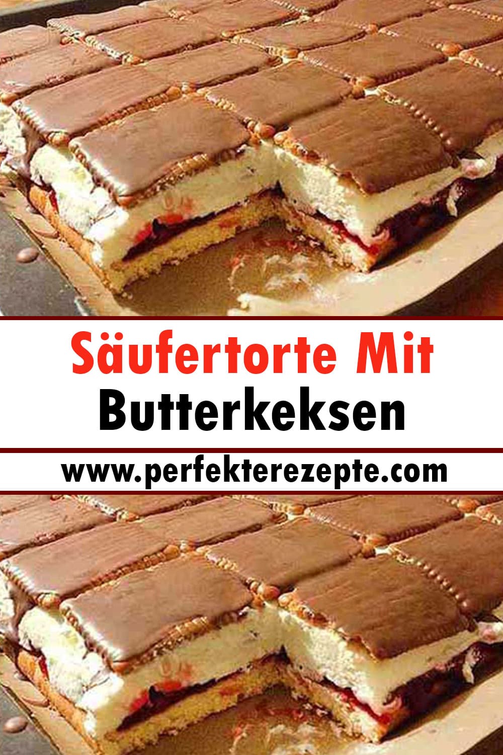 Säufertorte Mit Butterkeksen Rezept, Super Lecker!