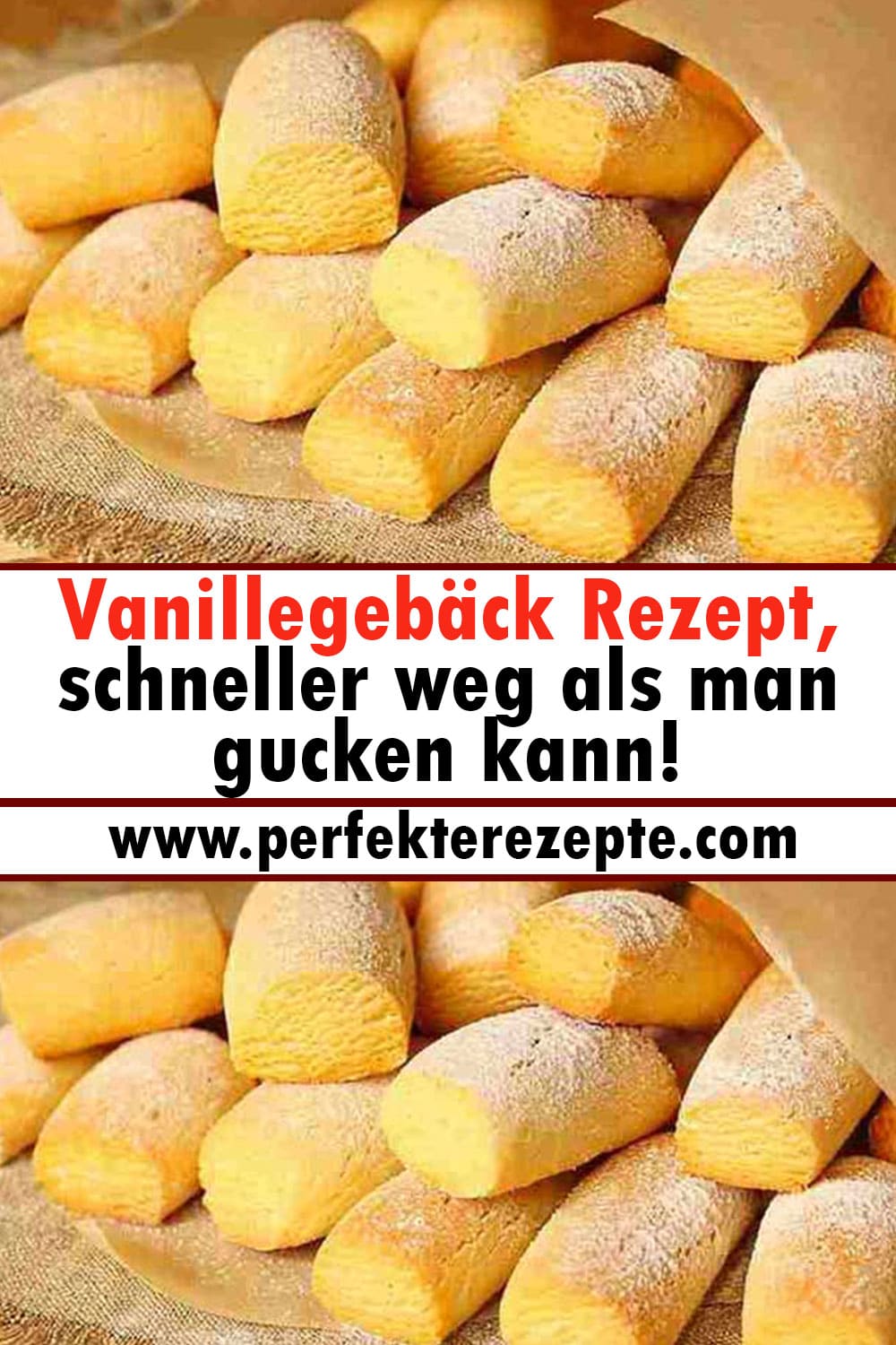 Vanillegebäck Rezept, schneller weg als man gucken kann!