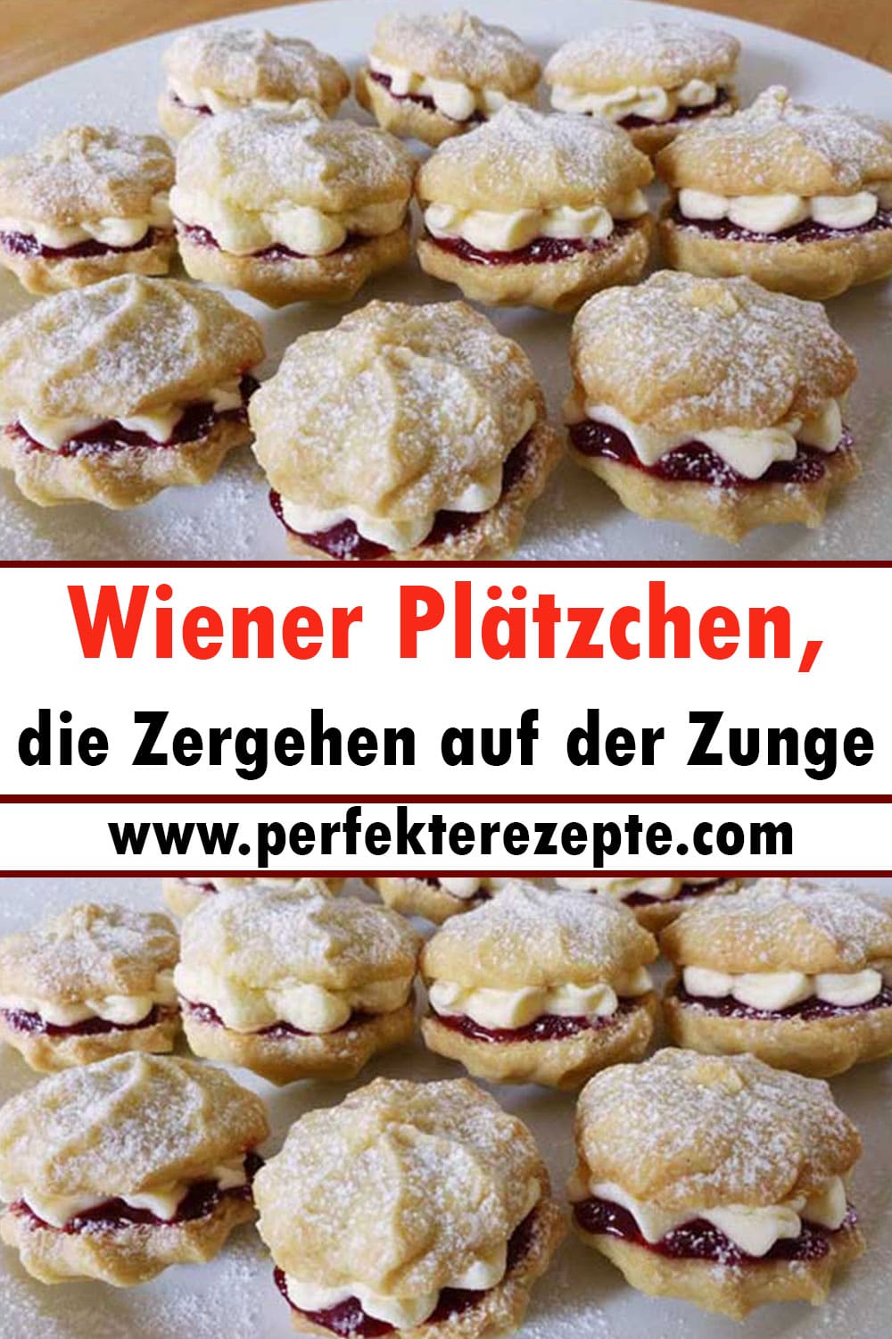 Wiener Plätzchen Rezept, die Zergehen auf der Zunge