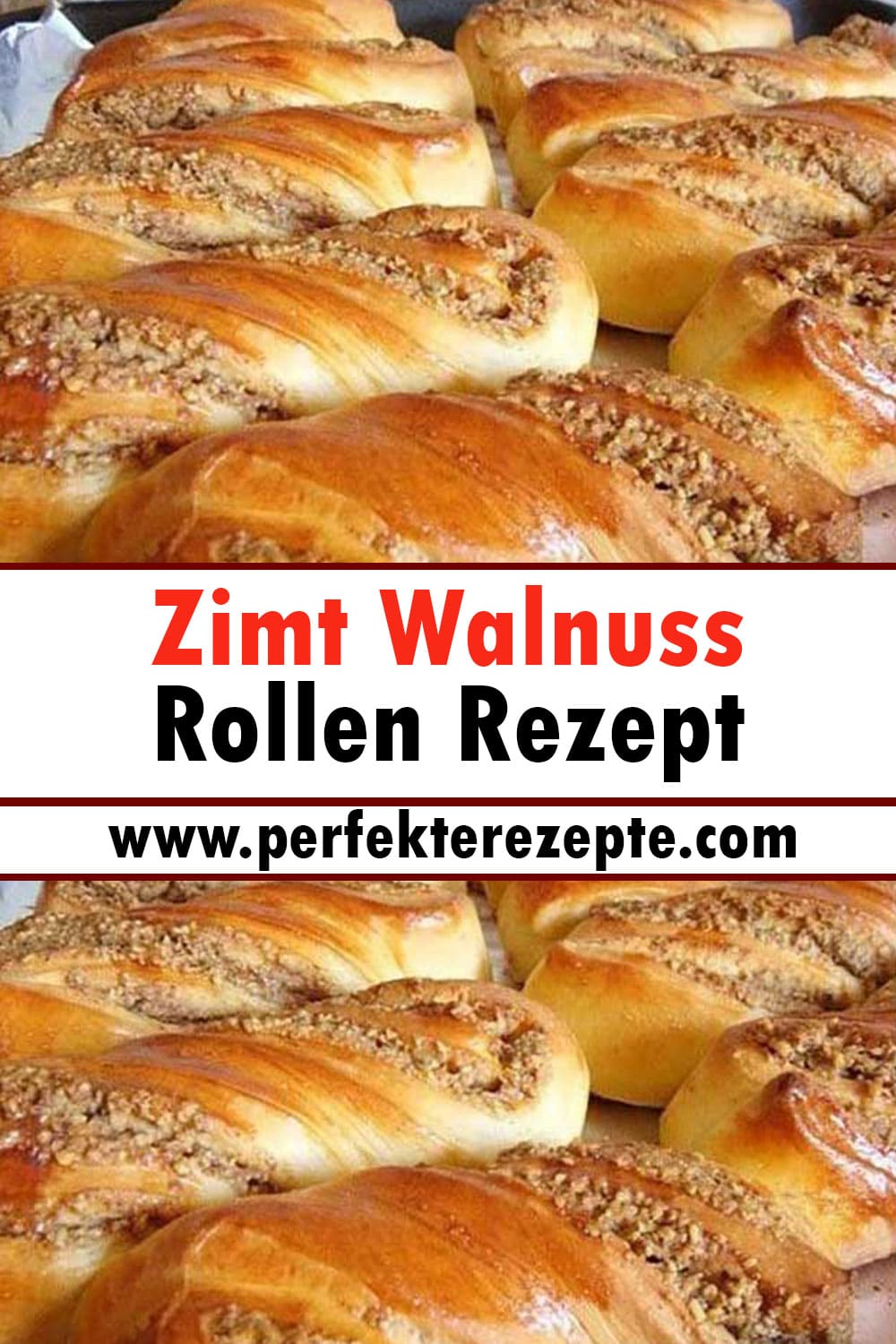 Zimt Walnuss Rollen Rezept