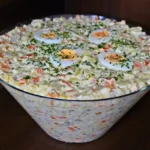 7 Tassen Salat Rezept, einzigartig lecker!