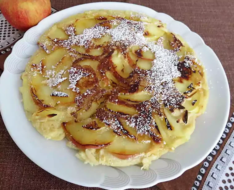 Apfel Pfannkuchen Rezept