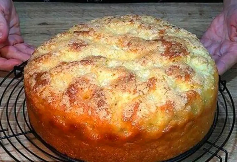 Apfel Schmandkuchen Rezept in 10 Minuten bereit für den Ofen!