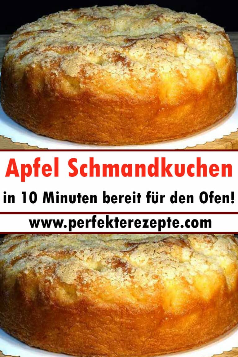 Apfel Schmandkuchen in 10 Minuten bereit für den Ofen! - Schnelle und ...