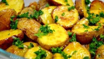 Backkartoffeln mit französischer Soße Rezept