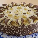 Banana Split Traum Rezept: Raffinierte Torte mit Schokoladen und Vanillecreme mit Bananen