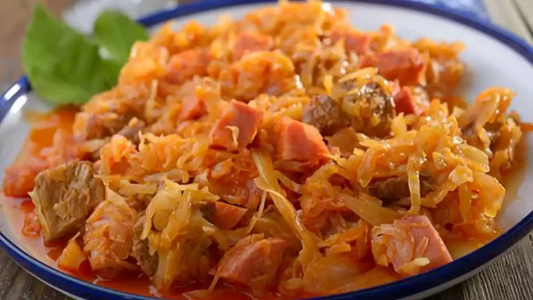 Bigos Rezept, Polnische Sauerkraut Speise