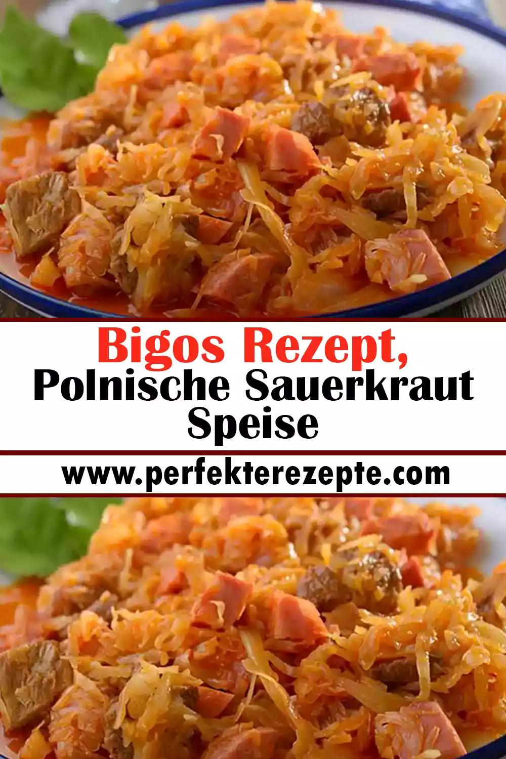 Bigos Rezept, Polnische Sauerkraut Speise