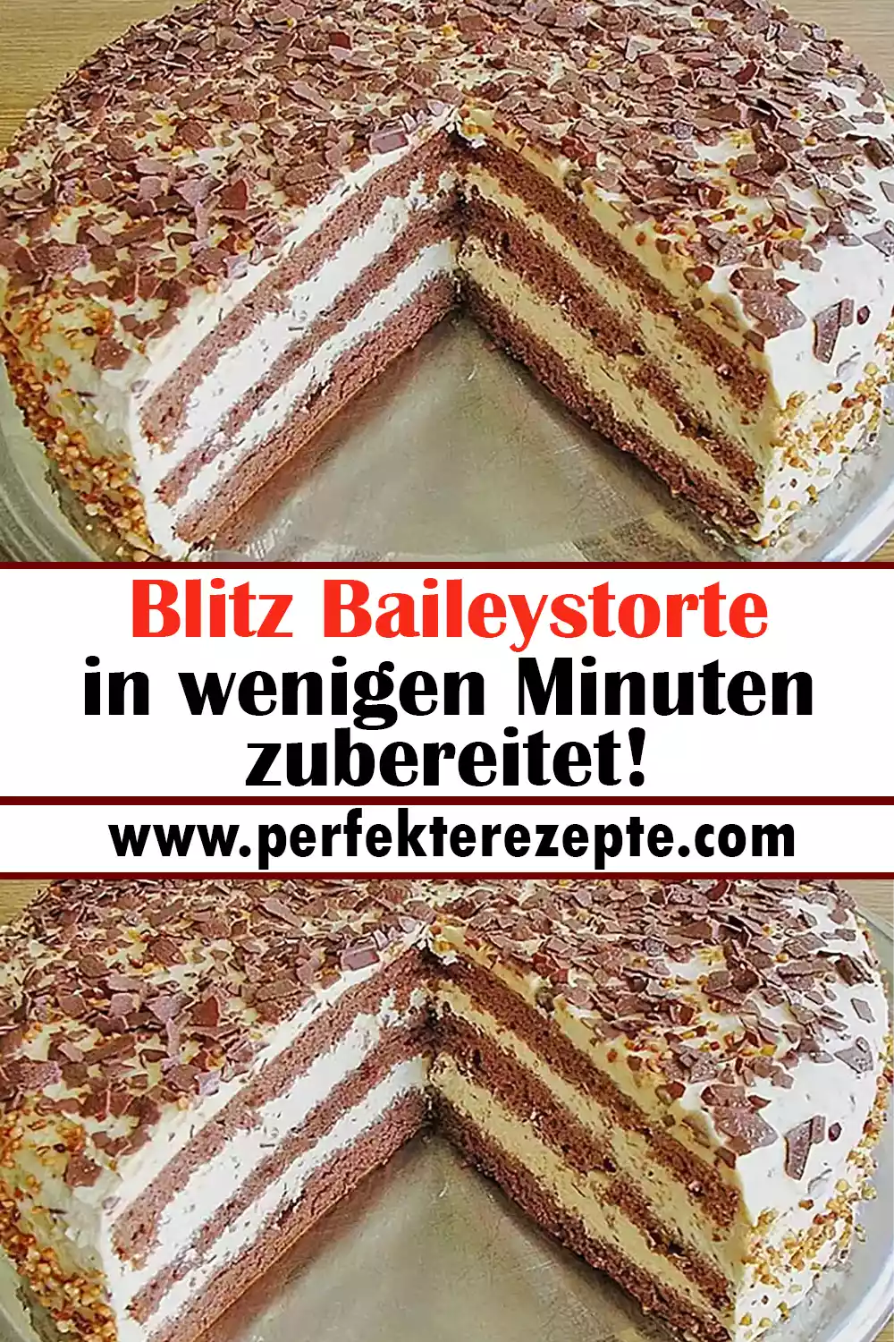 Blitz Baileystorte Rezept in wenigen Minuten zubereitet!