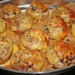 Champignons gefüllt mit Gouda und Hackfleisch Rezept