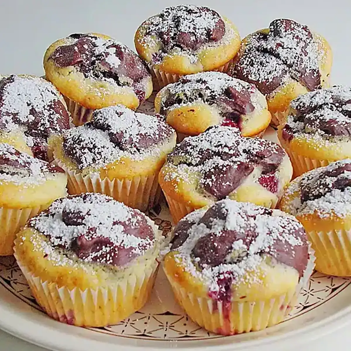 Donauwellen Muffins Rezept