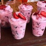 Erdbeer Dessert mit Joghurt Rezept in paar Minuten fertig!