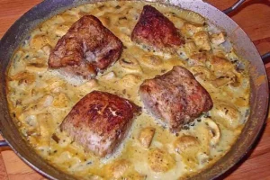 Filetbraten in Frischkäse Senfsauce Rezept