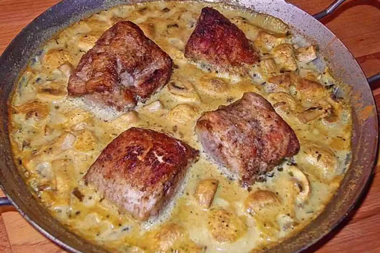 Filetbraten in Frischkäse Senfsauce Rezept