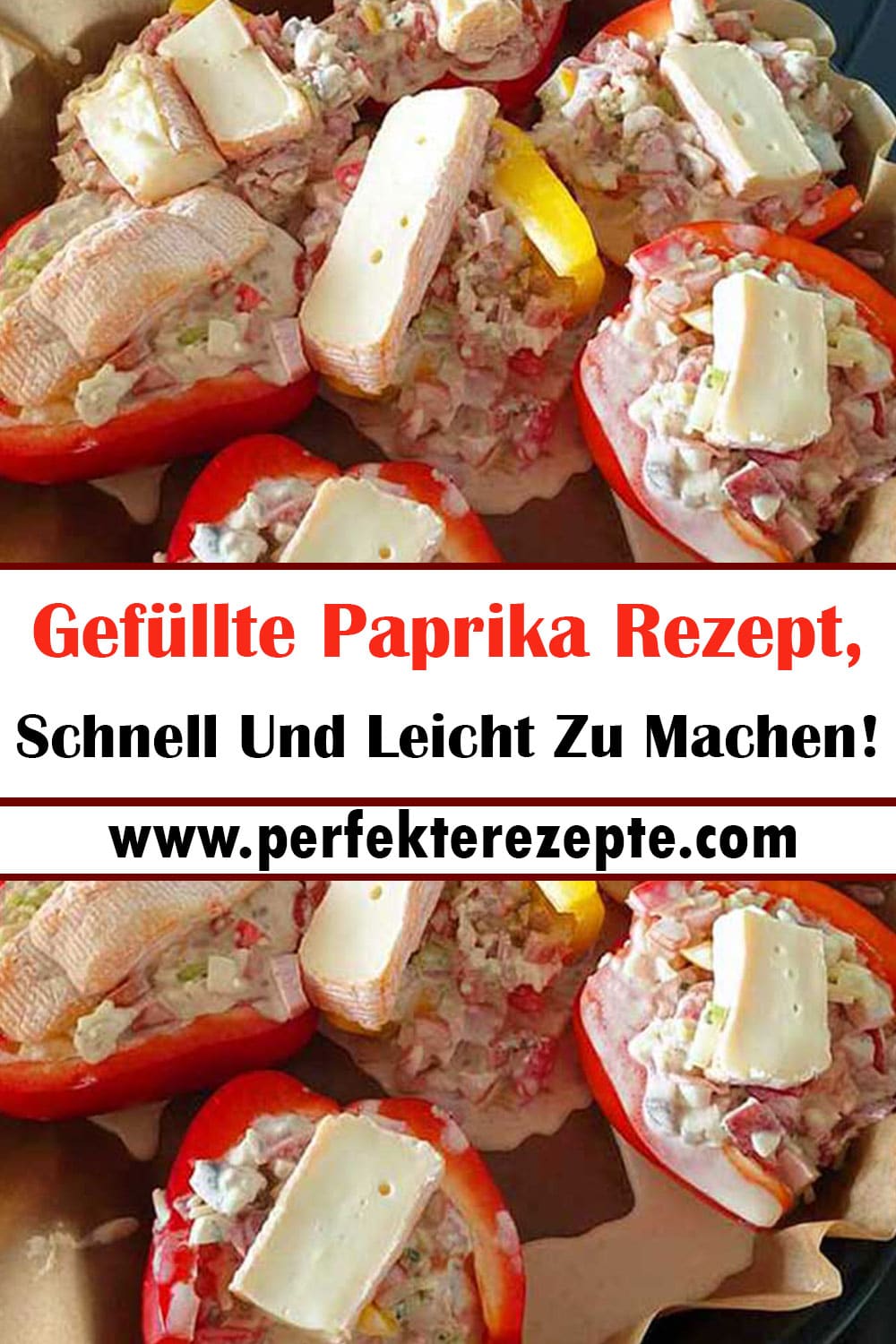 Gefüllte Paprika Rezept, Schnell Und Leicht Zu Machen!