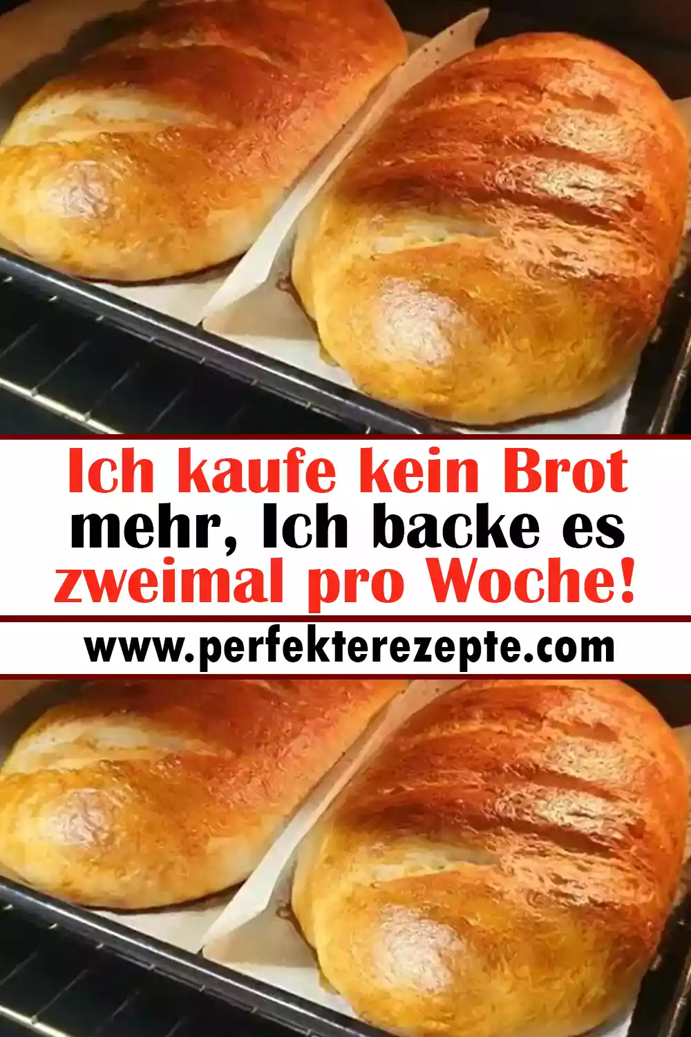 Ich kaufe kein Brot mehr, Ich backe es zweimal pro Woche!