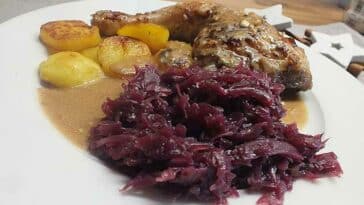 Karamellisierter Apfelrotkohl Rezept