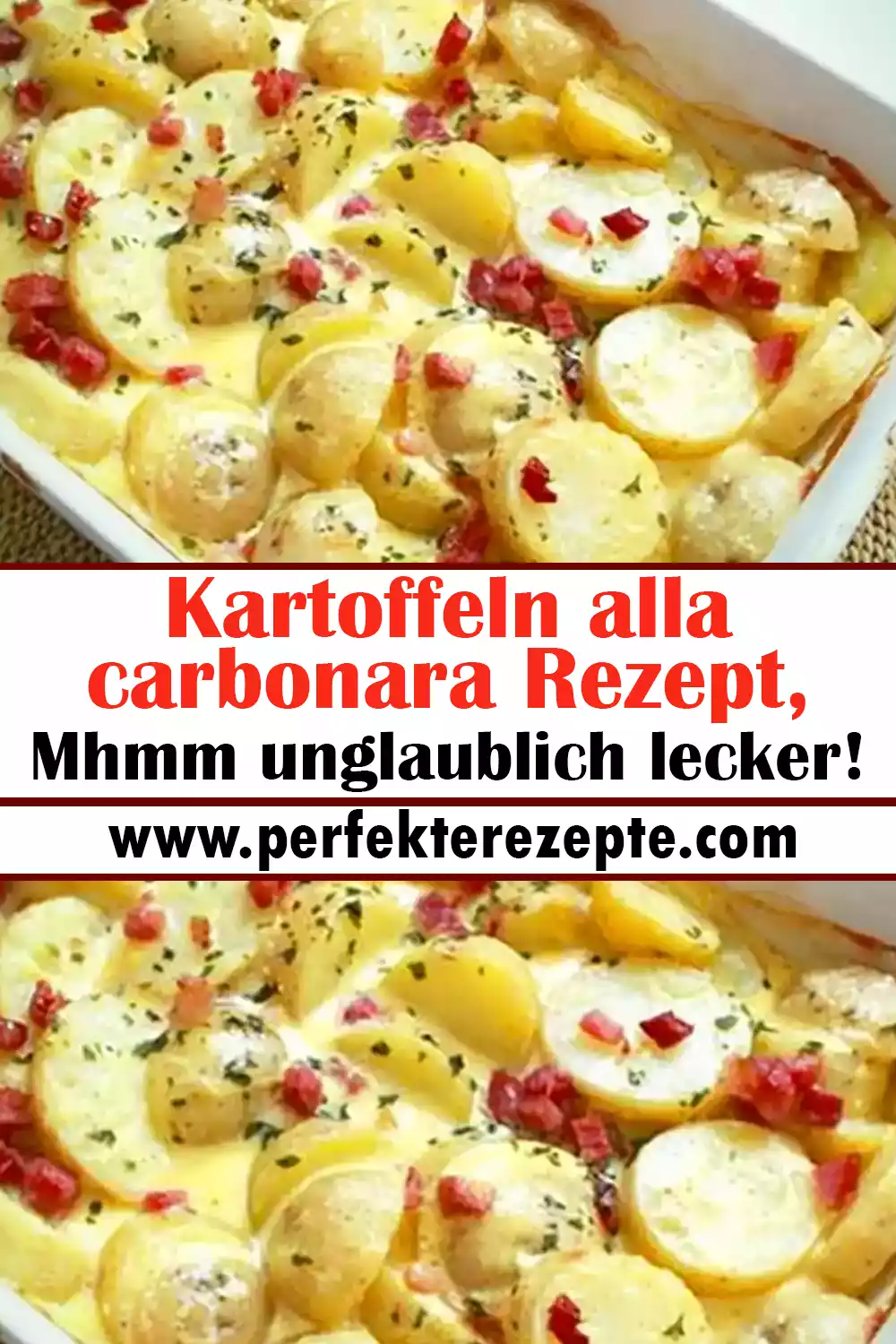 Kartoffeln alla carbonara Rezept, Mhmm unglaublich lecker!