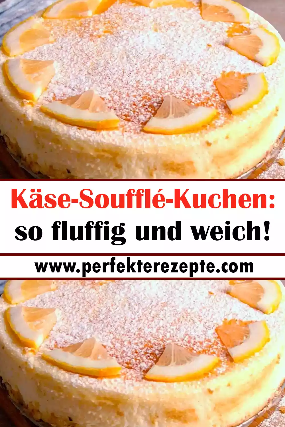 Käse-Soufflé-Kuchen Rezept: so fluffig und weich!
