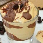 Käsekuchen Creme mit Nutella im Glas Rezept