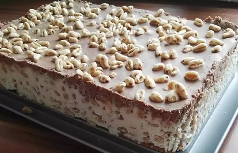 Kinder Kuchen mit Butterkeksen Rezept, ohne Backen!