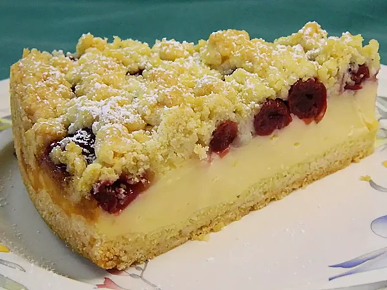 Kirschkuchen mit Streuseln Rezept