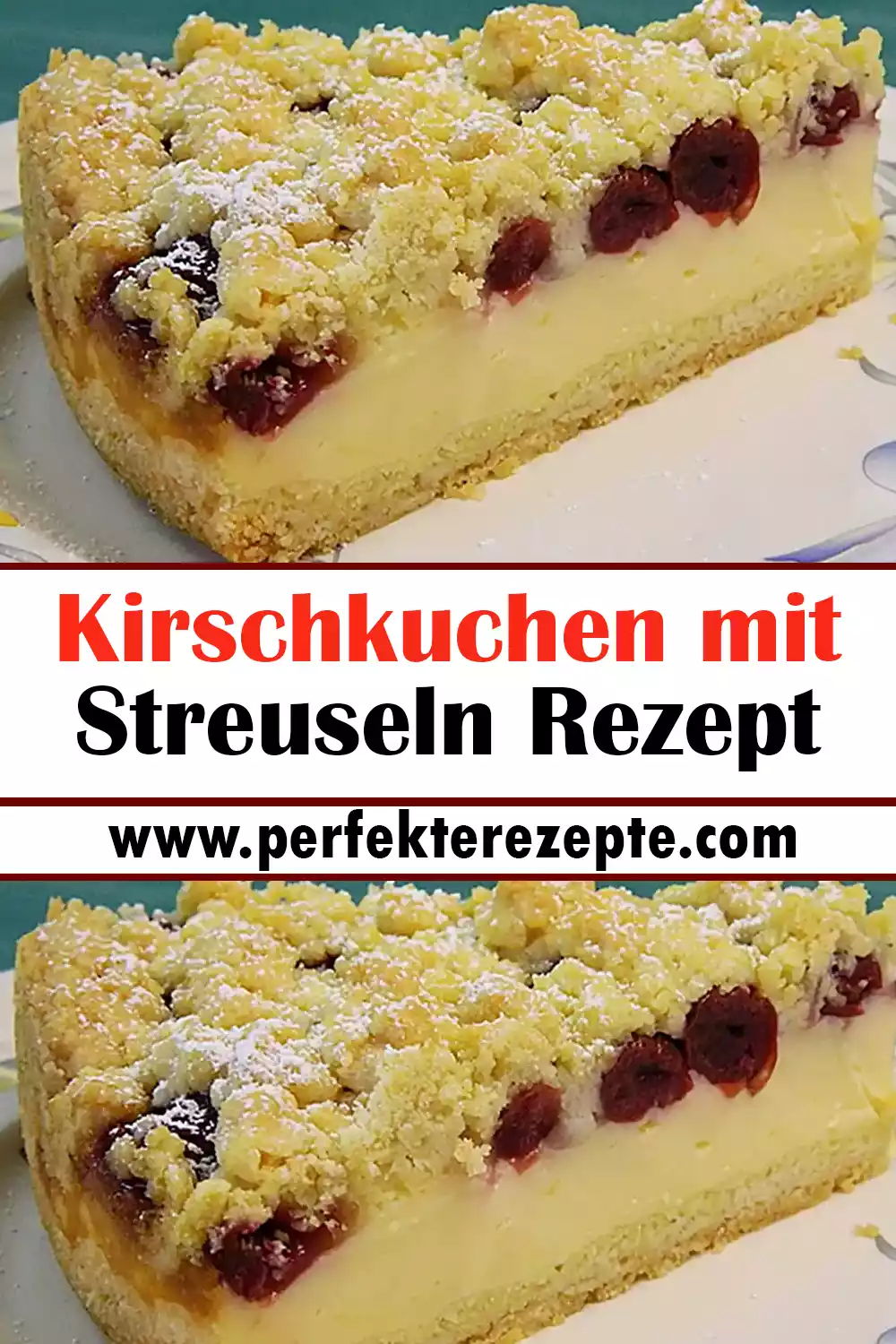 Kirschkuchen mit Streuseln Rezept