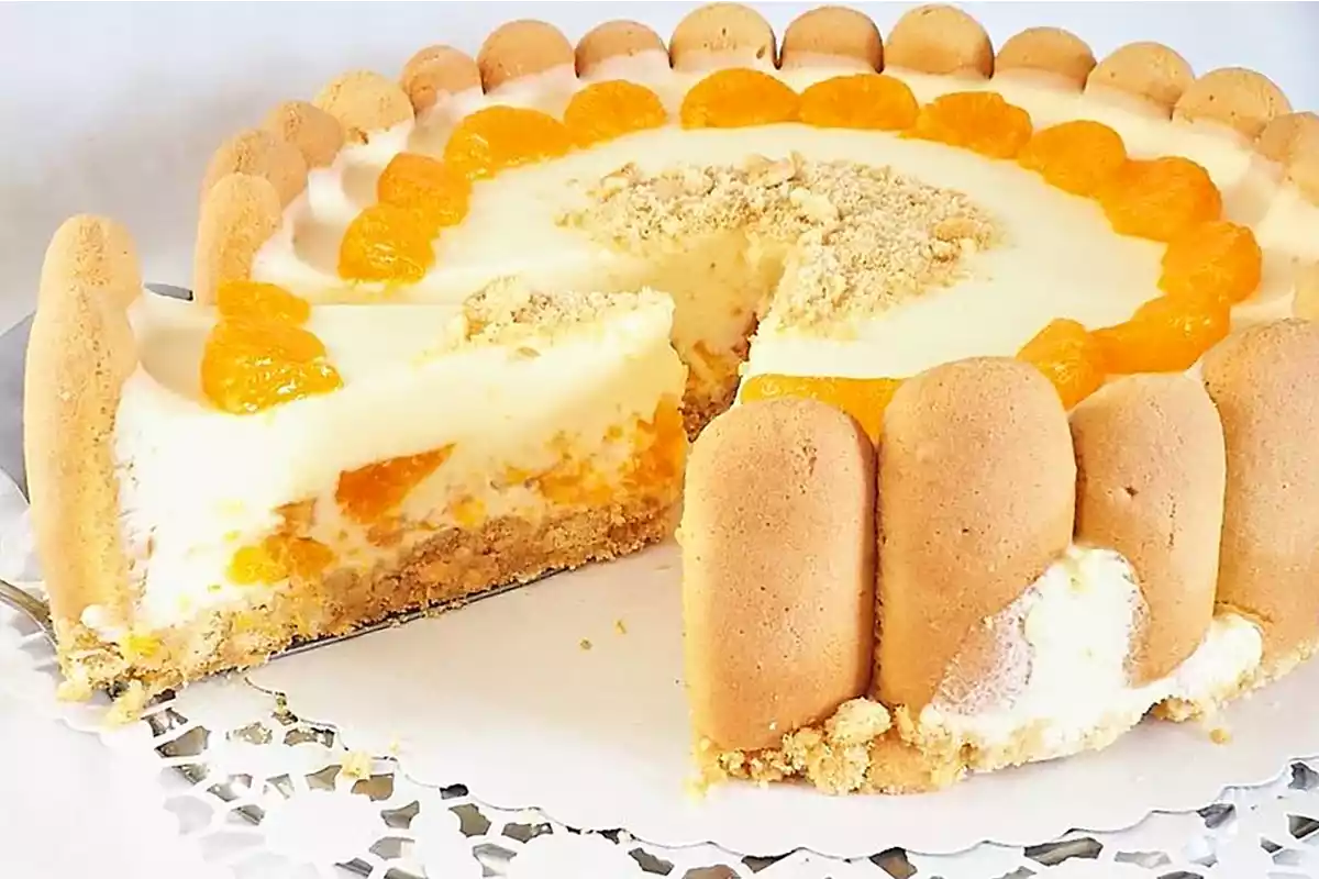 Mandarinen Philadelphia Torte Rezept: ohne backen