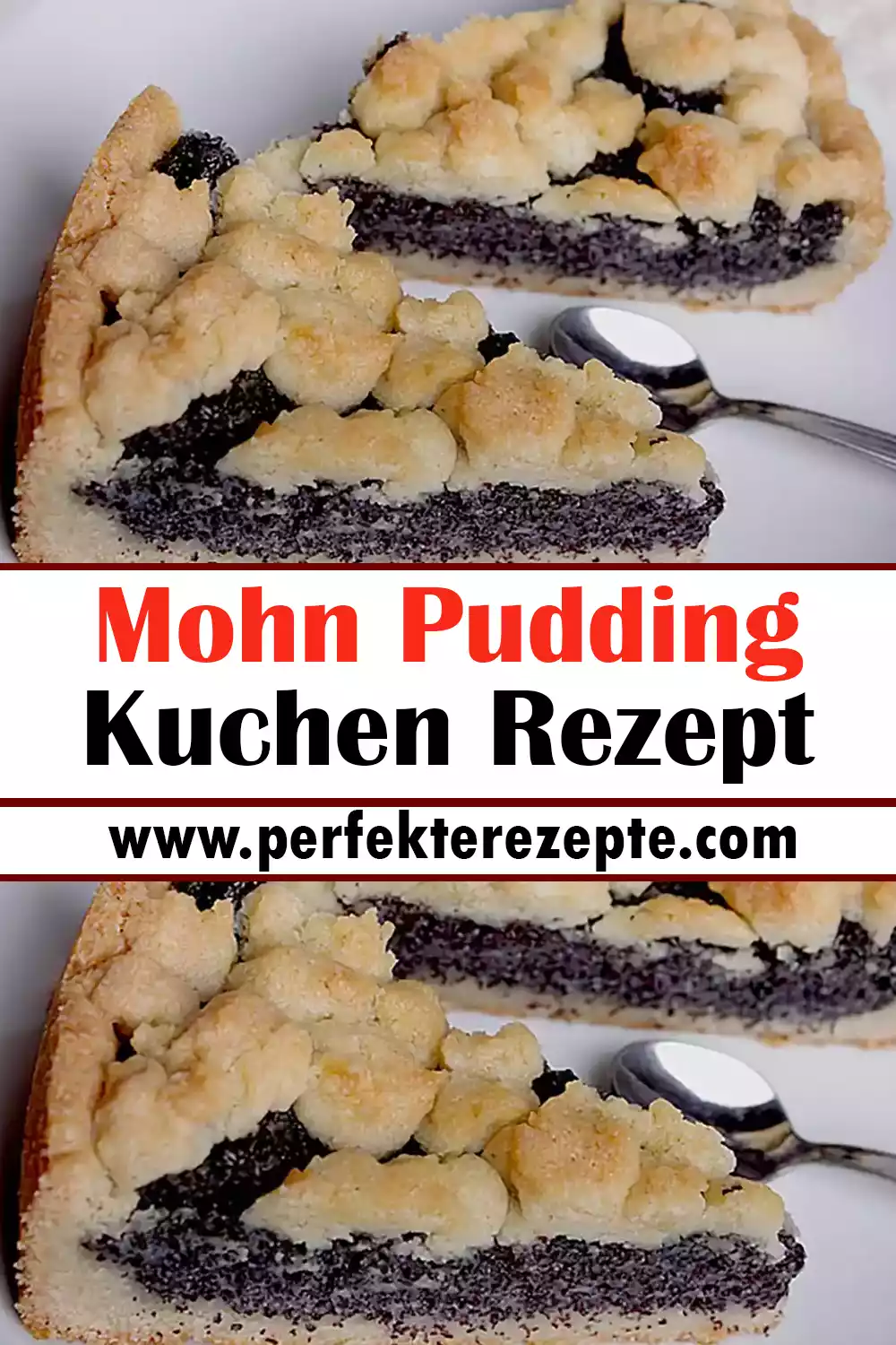 Mohn Pudding Kuchen Rezept