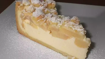 Omas Quark Apfel Streusel Torte Rezept