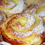 Pudding-Quark-Schnecken Rezept