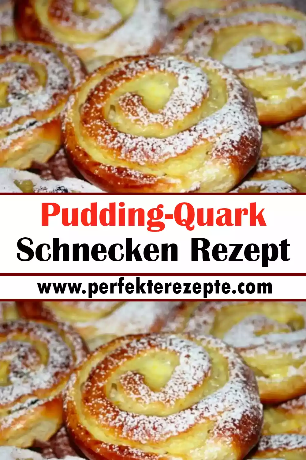 Pudding-Quark-Schnecken Rezept