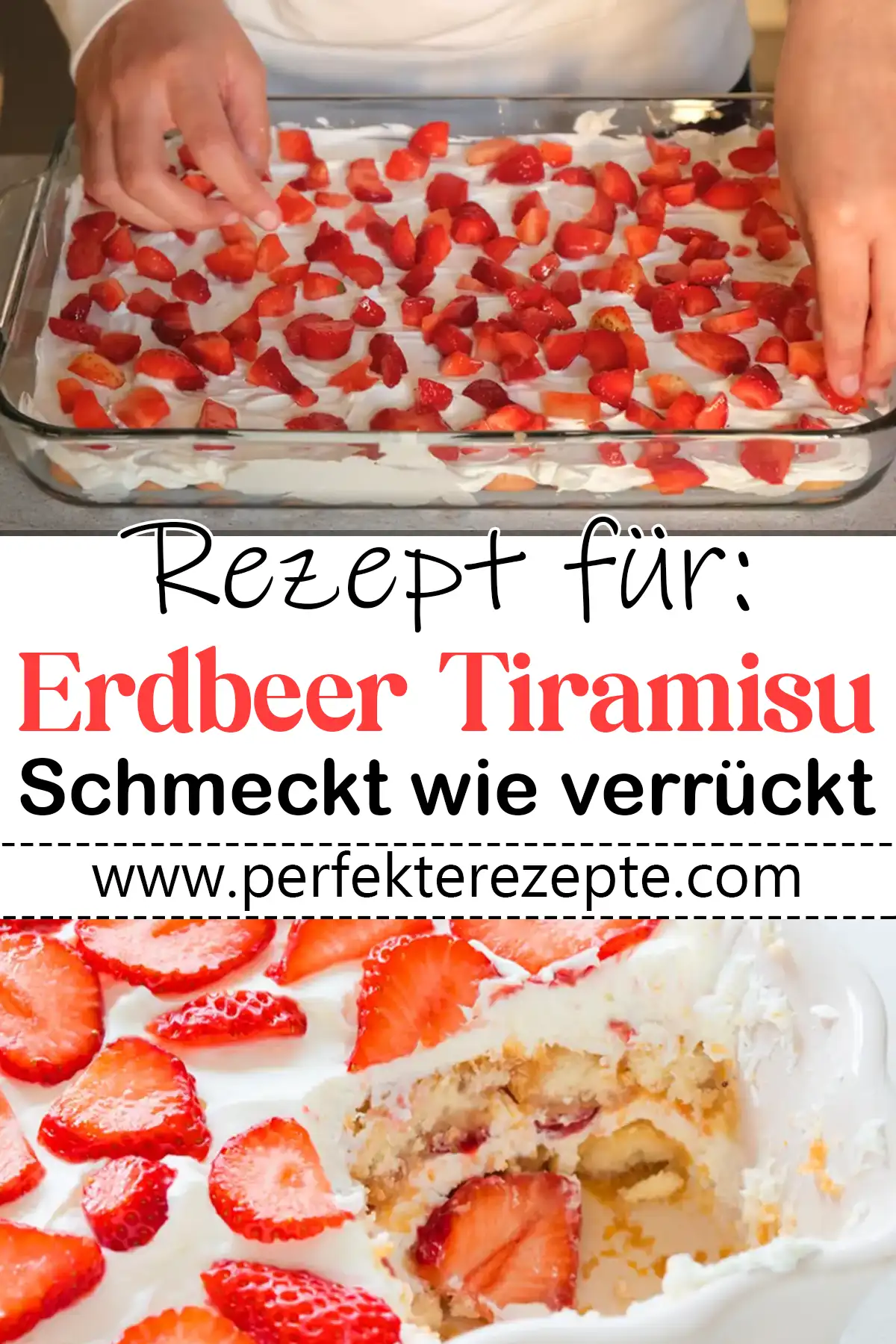 Erdbeer Tiramisu Rezept!