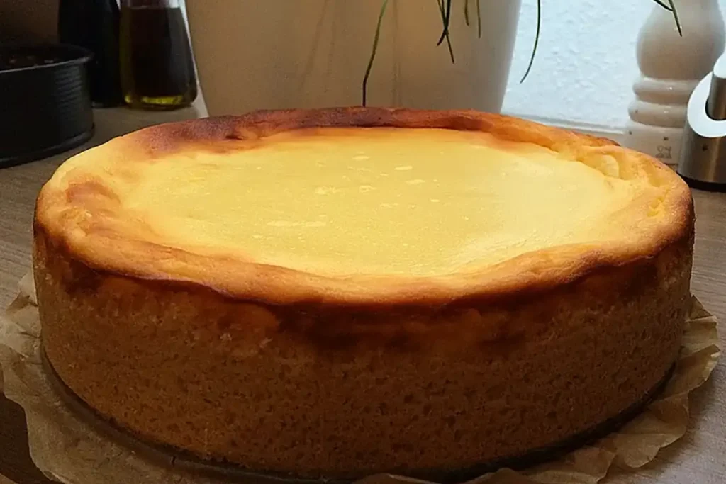 Käsekuchen mit Vanillepudding und Quark Rezept